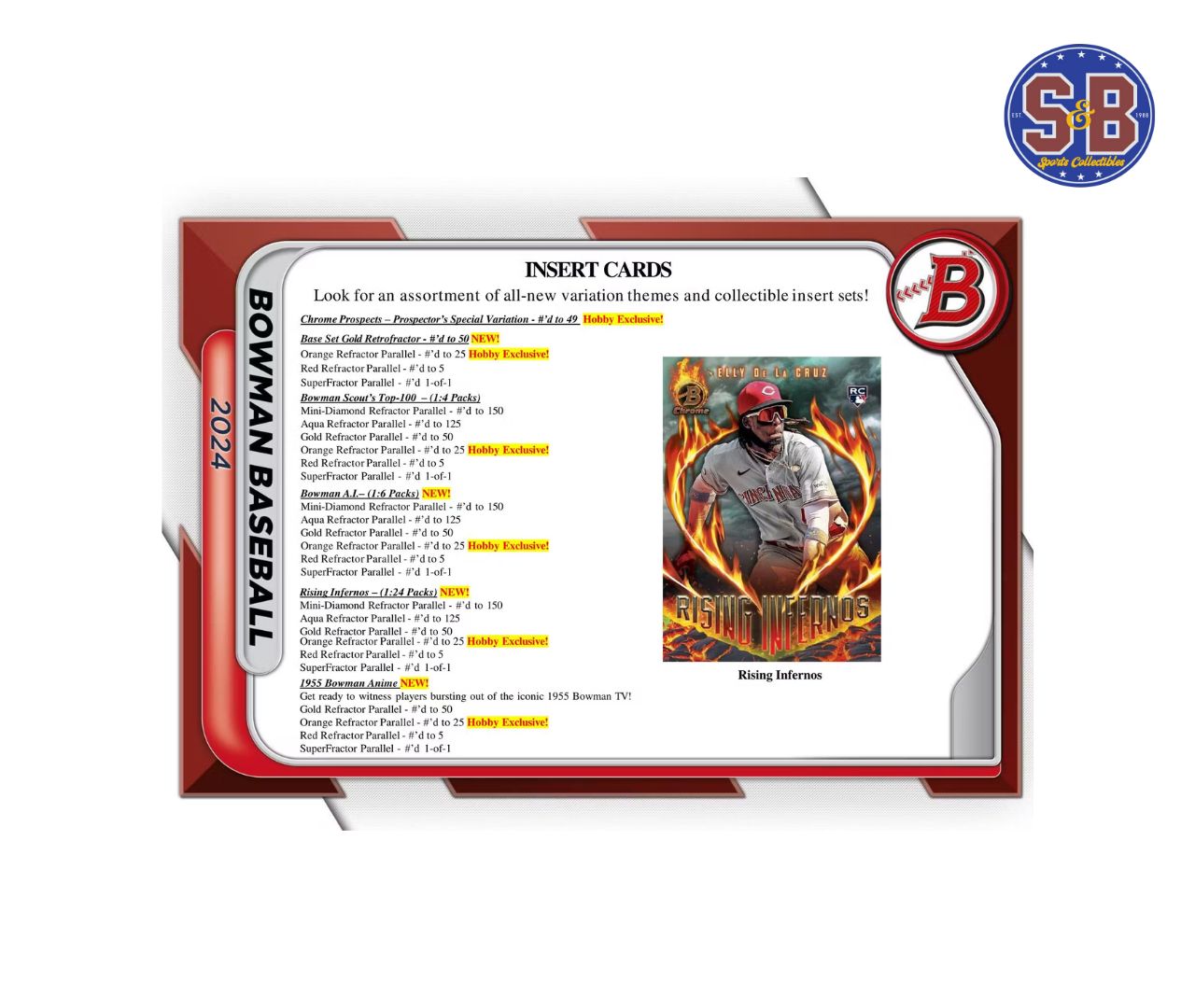 2024 BOWMAN BASEBALL HOBBY