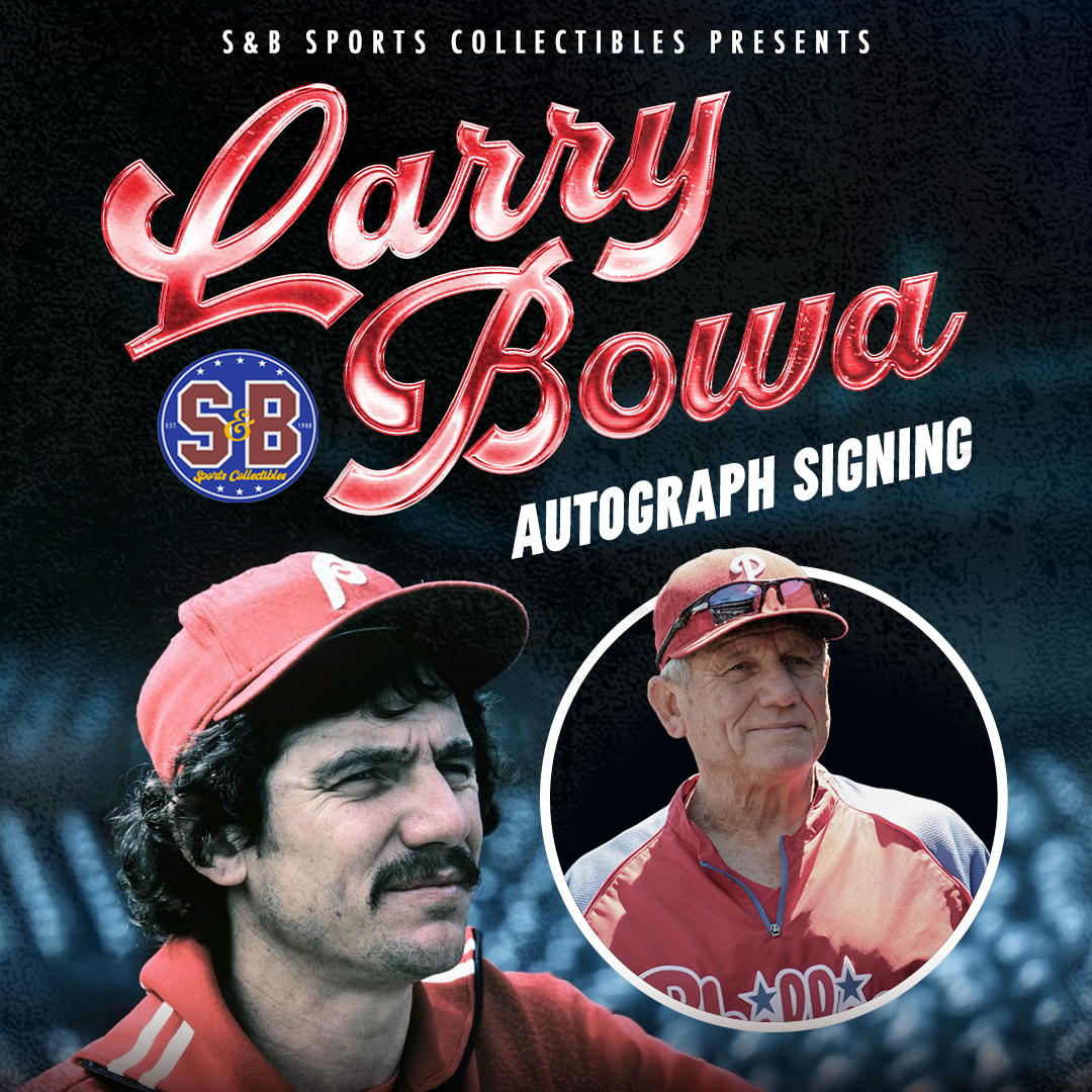 Larry Bowa Autograph Signing
