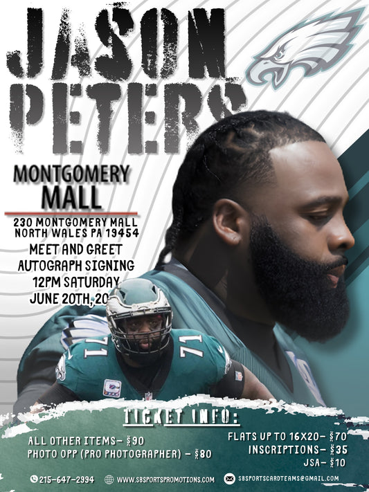 Jason Peters Meet and Greet
